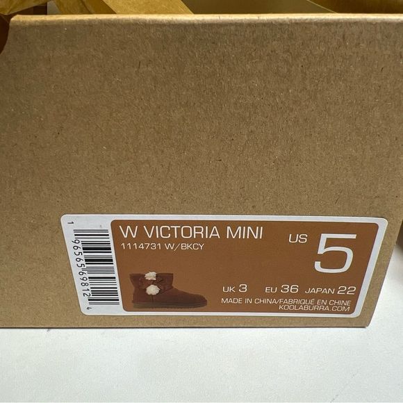 Koolaburra by UGG Victoria Mini Women's Boots  Size 5 NWT Baked Clay - Picture 9 of 10